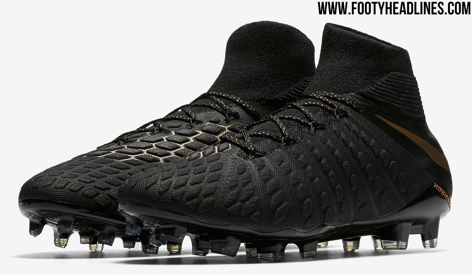 Hypervenom noir et or hotsell